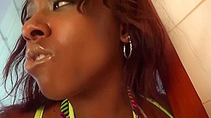 Ebony Babe - Combat Zone