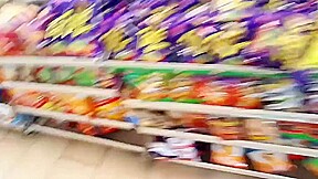 Ebony granny legs and face at 7 eleven