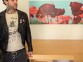Eden Sinclair Forces Her Husband To Clean Up The Load