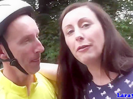 Euro english milf in stockings anal fuck