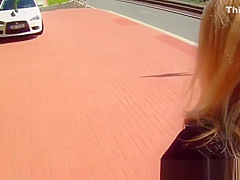 Eurobabe POV fucked and jizzed in mouth