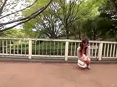 Exotic Japanese chick Yumeka Manatsu in Best Masturbation, Stockings JAV clip