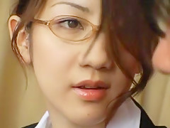 Exotic Japanese model Rina Himekawa in Incredible Close-up JAV scene