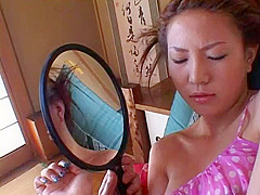 Exotic Japanese model Yuka Koizumi in Amazing Fingering, BDSM JAV clip
