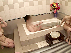 Exotic Japanese slut in Amazing Amateur, Threesome JAV video