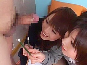 Exotic Japanese whore Rui Yazawa, Ruka Namiki, Anju Himeno in Fabulous Cumshots, Threesomes JAV movie