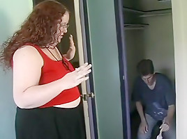 Exotic pornstar in amazing bbw, hairy sex scene