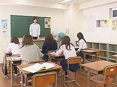 Fabulous Japanese chick Rika Shiina, Reona Orihara, Mirai Andou in Hottest Cunnilingus, Lesbian JAV clip