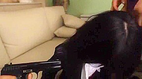 Fabulous Japanese model Nana Nanaumi in Best Striptease JAV clip