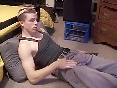 Fabulous male pornstar in hottest masturbation, solo male homosexual adult clip