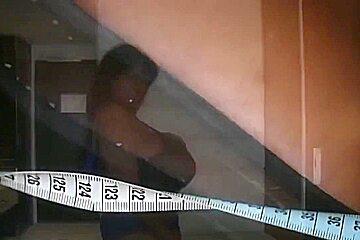 Fake Black Boobs Measure Implants