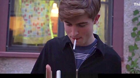 FamilyDick - Sexy muscle Step daddy punish fucks Step son for smoking