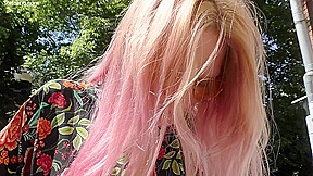 Fashion Model Nude Under Her Summerdress - Stefolino