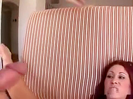 Fat Cock Dips Deep In Her Ass