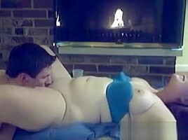 Fat Girl Gets Pussy Licked By Her Boyfriend