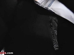 Fatty panty arse up petticoat movie scene close ups