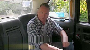 FemaleFakeTaxi Drivers tight body covered in cum