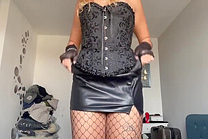 Femboy Dominatrix Bullies U Whilst Smoking