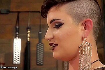Femdom In Latex Banging Bound Man - Michael Vegas