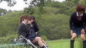 Fetish asian piss park