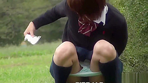 Fetish asian piss park