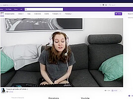 Forgot To Turn Off The Stream - Gamer Girl
