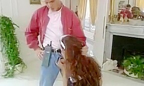 French Lady Maid fucked by 2 Cops