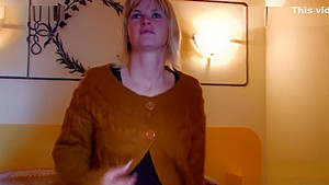 French blonde fucked in hotel room
