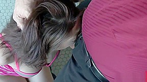 French student 18+ au pair is punished for being lazy