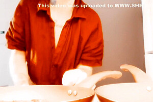 Ftm Pre Op Topless Kitchen Solo Pov