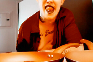 Ftm Pre Op Topless Kitchen Solo Pov
