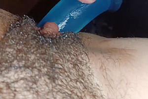 Fucking My 8 Inch Dildo Loving My Nonbinary Big Clit- Ftx