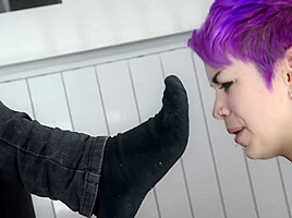 Funky Ass Black Socks Goth Girls