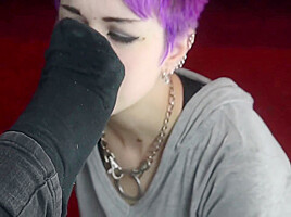 Funky Ass Black Socks Goth Girls