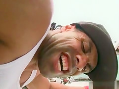Furious interracial sex on the car