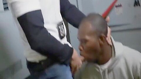 GAYPATROL SHOPLIFTER ON THE RUN BLACK THUG
