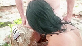 GERMAN teen 18+ LILLI VANILLI AND FRIEND GET FUCK ON BEACH