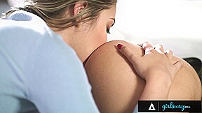 GIRLSWAY - Business Woman Gets Fucked By Her Horny Girlfriend While On A Phone Call