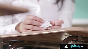 GIRLSWAY - Naughty ***students 18+ Wants To Taste Their Teacher's Pussy