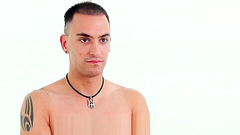 GayCastings - Amateur Tyson Pierce fucked on camera for the first time