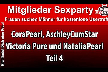 German Cum Swapping Creampie Sexparty