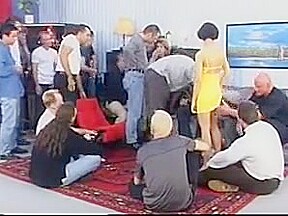 German Step mom and Step daughter gang bang full video