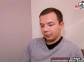 German Student teen 18+ Constanze Duma make Sex Casting with a Stranger and fuck