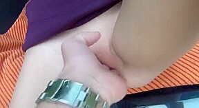 German amateur fucked in her car