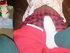 Gf gives me a footjob