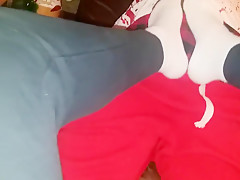 Gf gives me a footjob