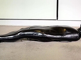 Girl Trapped In Sleepsack