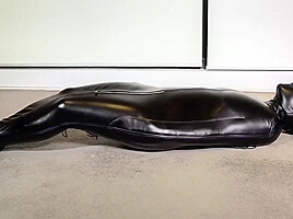 Girl Trapped In Sleepsack