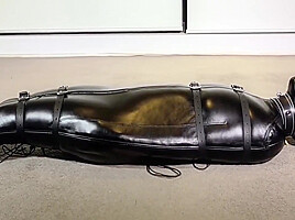 Girl Trapped In Sleepsack