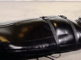 Girl Trapped In Sleepsack